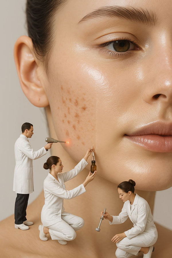 بهترین سرم برای لک صورت چیست؟