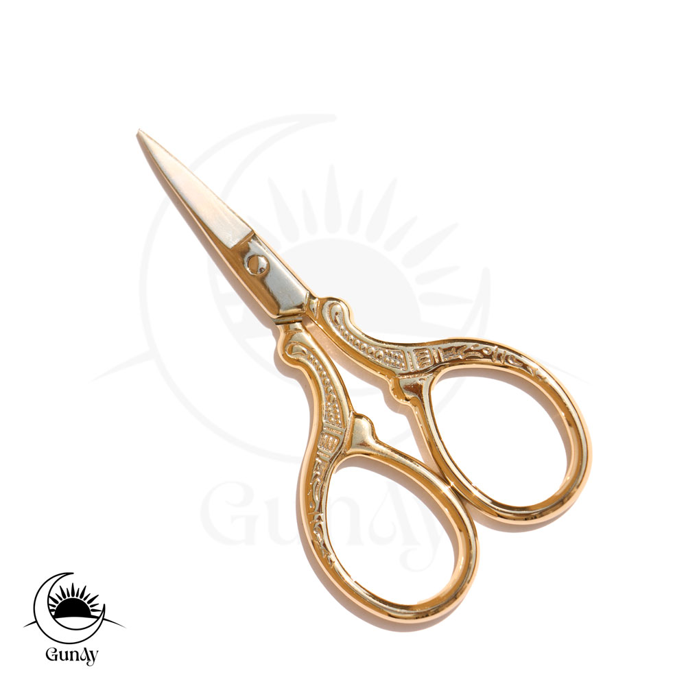 قیچی ابرو سلطنتی طلایی گلدن دریم
